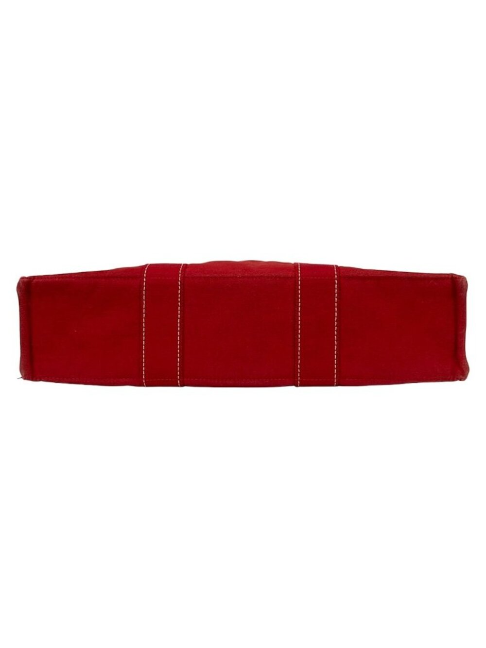 Hermes Tote Sac Deauville MM Red - Picture 5 of 10